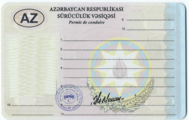 International Driving License In Azerbaijan